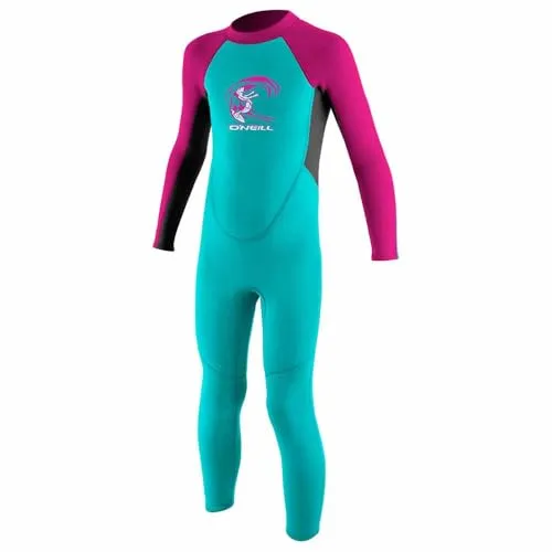 Muta Con Zip Posteriore O';Neill Toddler Reactor 2mm Aqua Berry