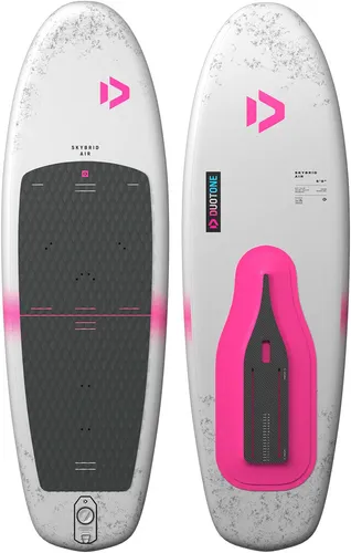 Duotone Skybrid Air 6.0 Wingboard Beige Einheitsgröße - Das DUOTONE Skybrid Air ist ein aufblasbares Foilboard, das sich ideal für Freeride und Freefly eignet. Es bietet hervorragende Manövrierfähigkeit und einfaches Handling, perfekt für alle, die ihre Foiling-Skills verbessern möchten.