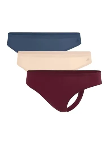 adidas Damen Thong (3PK) - Sport Active Light Flex-Packaged Panties - Strings & Tangas für Damen, bequeme Passform und atmungsaktives Material für optimalen Tragekomfort beim Sport.