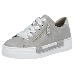 Rieker Damen N49c2-40 Sneaker, 40, 38 EU - Damen-Sneaker mit weicher gepolsterter Innensohle aus Leder, ideal für den Alltag und bequemes Tragen.