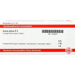 Avena Sativa D 3 Ampullen 8X1 ml