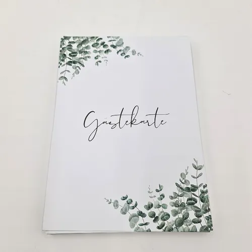 MAVANTO Gästekarten Hochzeit Karten Zubehör 50x Einladungskarten Alternative Euk