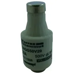 Mersen 597.0207 Diazed- Sicherungseinsatz DII 20A, E27