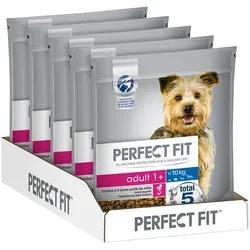 PERFECT FIT™ Hund Beutel Adult - Hundefutter für ausgewachsene Hunde, unterstützt die ganzheitliche Gesundheit mit der Total-5-Formel für gesunde Verdauung, Abwehrkräfte und Haut.