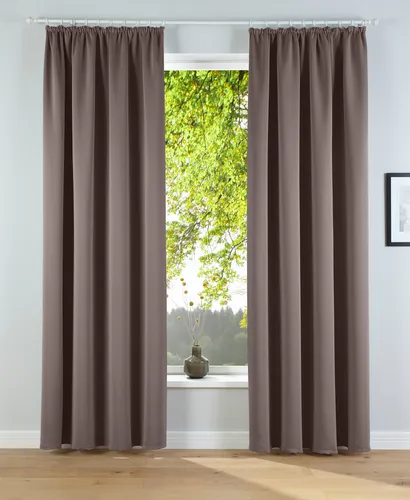 Otto Home Verdunkelungsvorhang "Solana" – Modern und stilvoll in Grau - Der unifarbene Verdunkelungsvorhang "Solana" von OTTO home sorgt für Privatsphäre und eine angenehme Raumtemperatur. Ideal für Wohn- und Schlafräume, bringt er Eleganz in dein Zuhause und passt zu jedem Einrichtungsstil.
