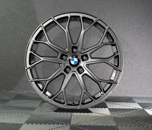 FF Wheels FF01 19 Zoll Anthrazit - 19 Zoll Aluminiumfelge in anthrazit mit glänzender Oberfläche, ideal für sportliche Fahrzeuge, inklusive Bolzen und Nabendeckel, Herstellergarantie 2 Jahre.