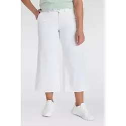 Weite Jeans MAC für Damen, Gr. 40, weiß denim - Stilvolle, weit geschnittene Damen-Jeans von MAC im Four-Pocket Style. Hohe Leibhöhe und pflegeleichter Denim sorgen für Komfort und Langlebigkeit. Ideal für lässige Freizeit-Outfits.