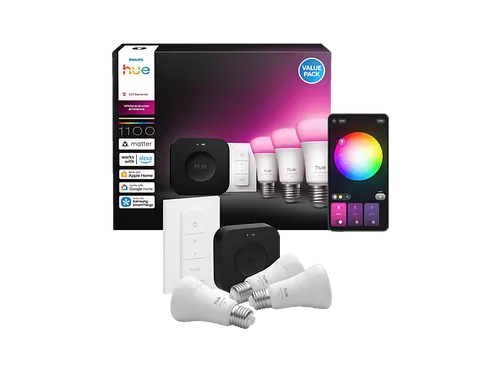 LED Lampe E14 EEK: F 470 lm Dimmbar 176583 - WiFi-LED-Lampe E14, 5,5W, RGB, dimmbar – perfekte Beleuchtung für stimmungsvolle Räume und intelligente Steuerung per App.