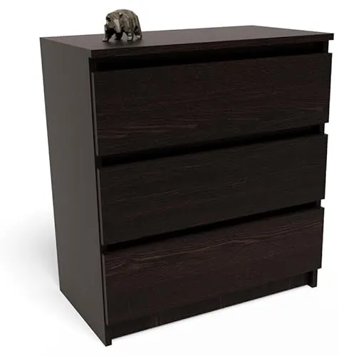 MATKAM Kommode P3 EX3 mit 3 Schubladen – Stilvoller Stauraum für jedes Zimmer - Hochwertige Kommode aus 18 mm dicker Schichtstoffplatte, ideal für Büro und Wohnräume. Mit geräumigen, leichtgängigen Schubladen und einem modernen Design fügt sie sich harmonisch in Ihr Zuhause ein.