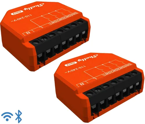 SHELLY Szenenaktivierer i4 Gen3, 2 Stück - Sonstige Haustechnik, vielseitige Steuerung für Smart Home Szenen via Bluetooth und WLAN, ideal für individuelles Wohnambiente.
