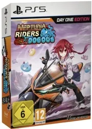 Neptunia Riders VS Dogoos – Day One Edition (PS5) - Spiele für PlayStation 5 mit 6 spielbaren Charakteren, aufregenden Bike-Stunts und der Möglichkeit, Dogoos zu sammeln und zu stehlen – erlebe ein einzigartiges Abenteuer!