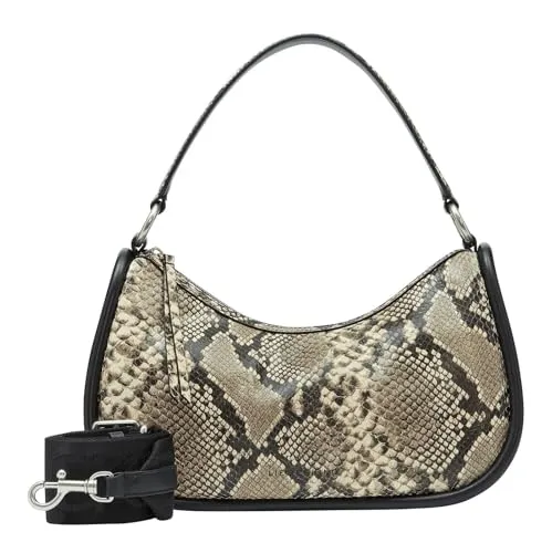 Liebeskind Berlin FAB 2 SNAKE HOBO Schultertasche - Medium - Damen-Schultertasche mit einzigartigem Schlangenleder-Design, ideal für stilbewusste Frauen auf der Suche nach einem praktischen und modischen Begleiter.
