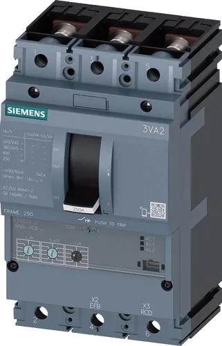 Siemens Dig.Industr. Leistungsschalter 3VA2225-7HL32-0AG0 automatische Sicherung
