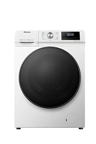 Hisense WFQA7014EVJM Waschmaschine 7 kg 1400 U/Min - Waschmaschine mit 7 kg Kapazität, AquaStop Auslaufschutz und 1400 U/Min für effizientes Waschen. Ideal für Familien und Haushalte mit hohem Waschbedarf.