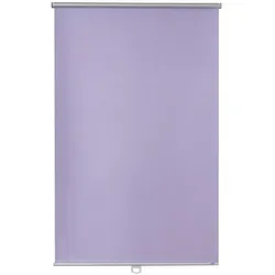 K-Home Springrollo "Anna" Gr. 13, lila (lavendel, grau, weiß) - Klassisches Mittelzugrollo in modernem Design, 150cm hoch und 60cm breit. Mit energiesparender, verdunkelnder Beschichtung und einfacher Klemmfix-Montage – ideal für jedes Zuhause.