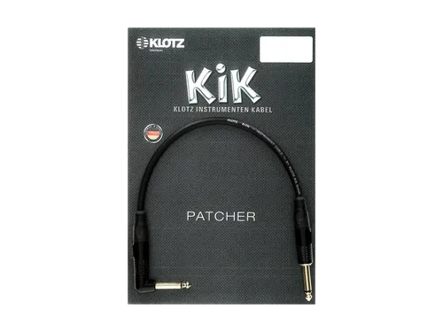 KLOTZ Kik Pro Patchkabel, gerade / gewinkelt - 0,2m