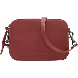 Umhängetasche LIEBESKIND BERLIN "Crossbody CARRY OVER HARRIS", Damen, Gr. B/H/T: 20,5cm x 14,5cm x 7cm, rot (true rot), Leder, Taschen, Mini Bag, Schultertasche, Handtasche Damen