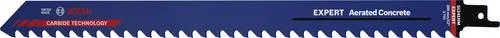 Bosch Power Tools Expert Säbelsägeblatt Aerated Concrete S 1241 HM - 10 Stück, 300mm - Sägeblatt für Porenbeton, überragende Lebensdauer durch innovative Carbide-Zähne, ideal für effizientes Schneiden im modernen Wohnungsbau.
