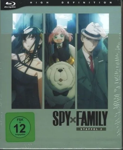 Spy x Family - Staffel 2 - Vol.1 - Blu-ray mit Sammelschuber - Filme, inklusive Sammelschuber und spannende Episoden, ideal für Fans der Serie und Sammler.