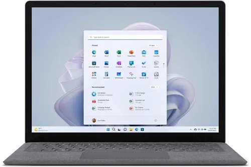 Microsoft Surface Laptop 5 - Intel Core i7, 15 Zoll, 8GB RAM, 512GB SSD - Platin - Eleganter Laptop für Business-Anwendungen mit 38,1 cm Touchscreen, leistungsstarkem Intel Core i7 und bis zu 17 Stunden Akkulaufzeit. Ideal für professionelle Nutzer.