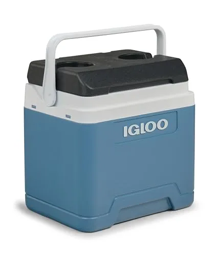 IGLOO IP24 Cool Box 24L - Blau - Praktische 24L Kühltasche, ideal für Ausflüge und Picknicks, hält Ihre Getränke und Snacks frisch.