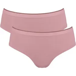 sloggi Hipster GO Sense (2er Pack) superweicher Modalmix, flache Kanten, elastisch, nahtlos rosa XL