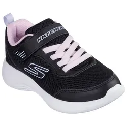Skechers SELECTORS Sneaker - Sportlicher Slip-On Sneaker mit Klettverschluss in Rosa-Schwarz, inklusive Größenschablone zum Download für perfekten Sitz!