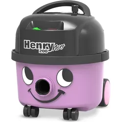 NUMATIC Henry Next + KitAST1 & FreeFlo Bürste - Bodenstaubsauger mit 620 W und HEPA-Filter für optimale Luftreinigung. Ideal für Teppich und harte Böden, energieeffizient mit 25,2 kWh/Jahr.