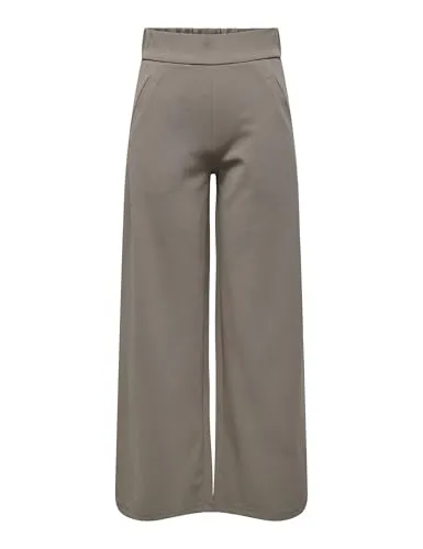 JdY Damen Jdylouisville Catia Wide Pant JRS Noos - Damen-Hosen mit weitem Beinschnitt und hoher Taille, ideal für einen bequemen und stilvollen Look dank elastischer Taille.