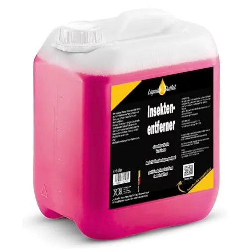 Liquid Outlet Insektenentferner 5L Konzentrat – Effektiver Insektenreiniger für Auto & Motorrad - Kraftvoller Insektenentferner für eine schnelle und gründliche Vorwäsche. Materialschonend und lösungsmittelfrei – ideal für Lack, Glas und Kunststoff. Ergiebiges 5L-Konzentrat für professionelle Anwendungen.