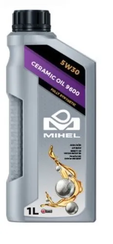 MIHEL Keramiköl 9600 5W30 - 1L - Vollsynthetisches Motoröl mit innovativer Keramikformel für optimalen Schutz und verlängerte Lebensdauer des Motors. Ideal für den täglichen Einsatz.