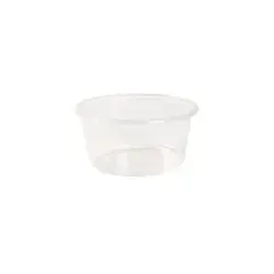 Greenbox Deli Becher, 700 ml - Umweltfreundlicher PLA Einwegbecher - Thermobehälter für kalte Speisen bis 40 °C, ideal für den sicheren Transport von Cremes und Anti Pasti.