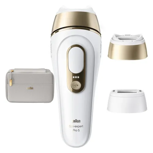 Braun PL5210 Silk-expert Pro IPL Haarentfernungsgerät - Erlebe die innovative Laser-Alternative für die Haarentfernung zu Hause. Genießen Sie langanhaltende Ergebnisse und sparen Sie sich die Salonkosten. Inklusive Smart Flex-Aufsatz für einfachen Einsatz.