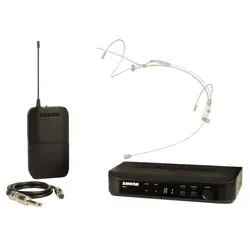 Shure BLX14 T11 Funksystem Set mit HS-31 Headsetmikrofon - Drahtlos Komplett-Set mit bis zu 100m Reichweite, ideal für Live-Performances, inkl. hochwertigem HS-31 Headsetmikrofon und QuickScan-Funktion.