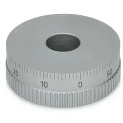 SKALENRING MIT STANDARD-SKALA, M. REIBR.