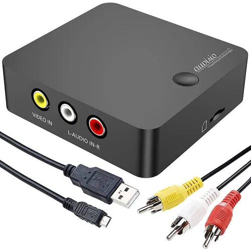 auvisio Stand-Alone-Video-Grabber - TV-Tuner & Videoaufnahmegeräte, ideal zum digitalen Archivieren von VHS-Kassetten ohne PC.