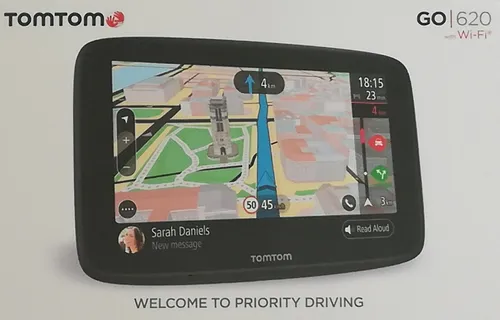 TomTom GO 620 - 6 Zoll PKW-Navigationsgerät, lebenslange Kartenupdates für 158 Länder, Bluetooth und Wi-Fi für einfache Updates