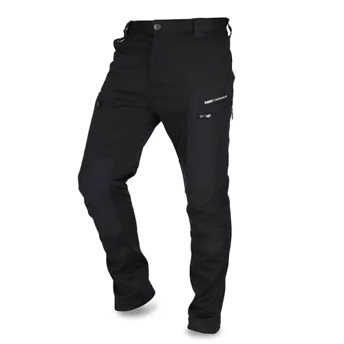PUMA Workwear ProOne Alpine gefütterte Hosen Herren - Winddichte & Wasserabweisende Softshellhose - Schwarz - 4XL - Die PUMA WORKWEAR Softshellhose bietet optimalen Wetterschutz durch winddichte und wasserabweisende Eigenschaften. Sie kombiniert Bewegungsfreiheit mit einem komfortablen Tragegefühl – ideal für Arbeit und Outdoor-Aktivitäten.
