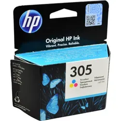 Original HP 305 Farbpatrone - für DeskJet 2710-2755 und Envy 6020-6055, 100 Seiten, brillante Farben für gestochen scharfe Ausdrucke