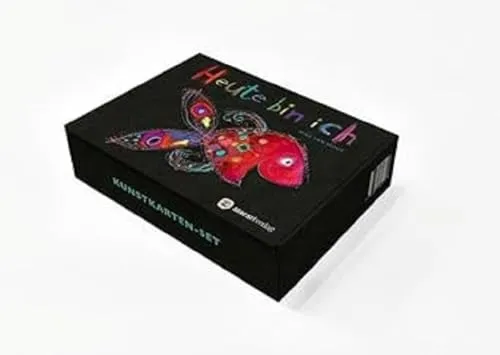 Kunstkarten-Set "Heute bin ich" – Kreative Karten für jeden Anlass - Entdecken Sie das Kunstkarten-Set "Heute bin ich". Ideal für kreative Spiele oder als persönliche Grußkarte. Perfekt für besondere Momente und zur Förderung von Kreativität.