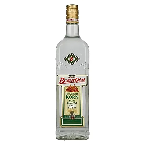 Berentzen Traditionskorn 32% Vol. 1l - Der Berentzen Traditionskorn ist ein milder, klassischer Kornbrand mit 32 % Vol. Alkohol. Ideal für kreative Mixgetränke oder pur. Erleben Sie die harmonische Balance aus feinen Weizenaromen, perfekt für gesellige Anlässe!