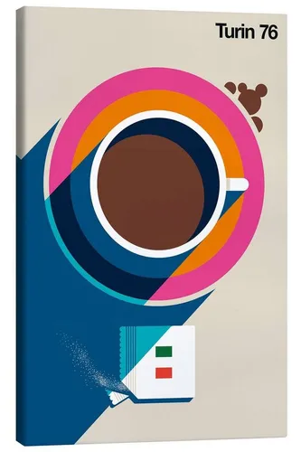 Posterlounge Wandbild Turin 76, Bo Lundberg, erhältlich als Poster, Leinwandbild, Wandsticker oder Acrylglasbild