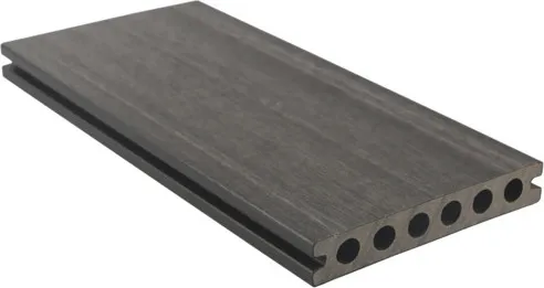 Konsta WPC Terrassendiele Nativo Eiche dunkelgrau Hohlkammerprofil 3000 x 138 x 22,5 mm