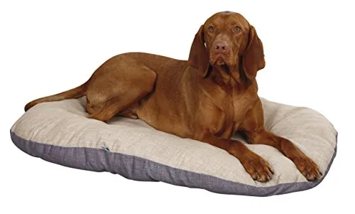 Kerbl Liegekissen Loneta für Hunde 92 cm - Bequemes Liegekissen für Hunde, ideal als Einlage für Kunststoffbetten. Hergestellt aus hochwertigem spanischem Stoff, waschbar bei 30 °C und in stilvollem beige-grau.