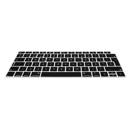 kwmobile Silikon Tastaturschutz QWERTY - für Apple MacBook Air 13" 2018-2020 A1932, schützt vor Schmutz und Krümeln, optimale Funktionalität mit weichem Silikon