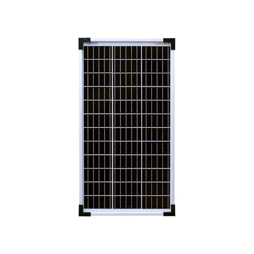 enjoy solar Solarmodul Klassisch Monokristallin PERC 12V/30W - Hochwertiges 30W Monokristallines Solarmodul, ideal für Garten und Wohnmobil. Mit integrierter Bypass-Diode für minimalen Leistungsabfall bei Beschattung und 10 Jahre Leistungsgarantie.