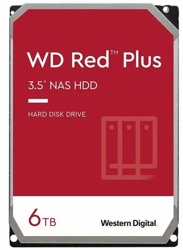 Western Digital W126103703 WD60EFRX-68L0BN1-RFB WD Red Plus NAS Hard Drive ~E~