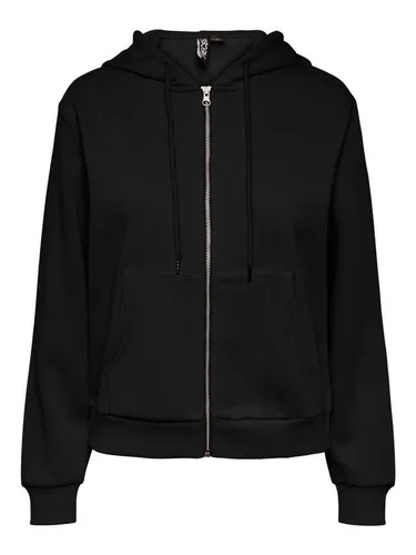 pieces Sweatjacke Chilli XL - Unifarbene Funktionsjacke - Funktionsjacke in Größe XL aus 60% Baumwolle und 40% Recycling-Polyester, mit Kapuze und lockerer Passform für optimalen Tragekomfort.