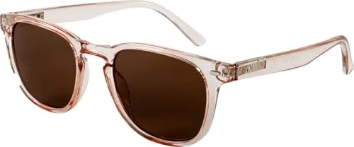 I NEED YOU - HAMBURG READERS Sonnenbrille Maui - Moderne Sonnenbrille mit eckiger Form und rückseitiger Entspiegelung. Hergestellt aus 100 % recyceltem Kunststoffmaterial, bietet die MAUI hohen Tragekomfort und UV-400-Schutz. Ideal für stilbewusste, umweltfreundliche Trendsetter.