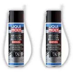 LIQUI MOLY 5168 Additiv Kraftstoff Diesel Pro-Line Ansaugsystemreiniger 2x400ml - Effektiver Ansaugsystemreiniger für Diesel, 800 ml gesamt, sorgt für eine optimale Motorleistung und reibungslosen Betrieb. Ideal für den regelmäßigen Einsatz.